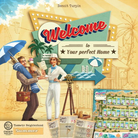 Board Games - Welcome To...: Summer Thematic Neighborhood (Extensie) - EN