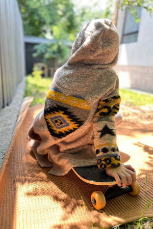 Hanorace din Lana - Hanorac din lână Oversized - Crem Hart