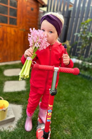 Fete - Pantalon softshell rosu