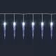 Decoratiuni de Craciun - Ghirlanda cu LED-uri, decor sloi de gheata