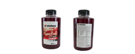Drujbe - Ulei amestec 2T ELEFANT 0.5L- Culoare ROSU