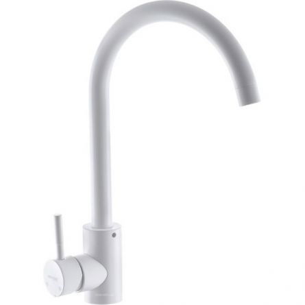 Baterii de bucatarie - MIXXUS SUS-011-2 WHITE baterie bucatarie din otel inoxidabil