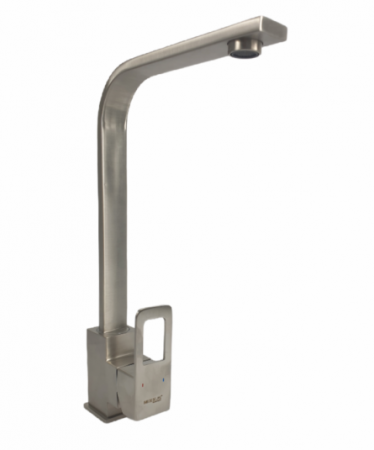 Articole sanitare - Baterie bucatarie MIXXUS FIT-011 din otel inoxidabil, Monocomanda,