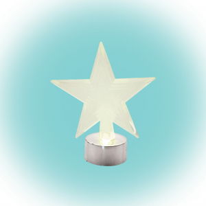 Decoratiuni de Craciun - Decor de masă cu LED-uri, stea