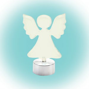 Decoratiuni de Craciun - Decor de masa cu LED, inger