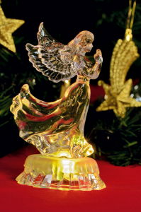 Decoraţiune cu LED, înger [1]