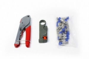 Produse uz casnic - Set cleste compresie RG59/RG6, deziz. cablu/mufe