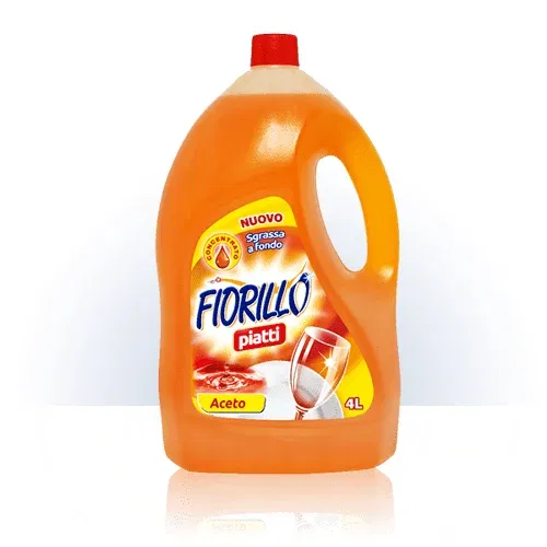 Detergent de curatat vase, Fiorillo, cu Otet, 4L