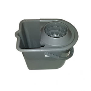 Galeata Dreptunghiulara cu Storcator si Roti, 15L