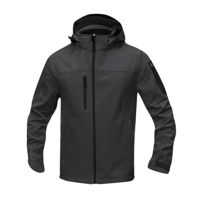 Jacheta de lucru de iarna softshell SPIRIT WINTER - negru [1]