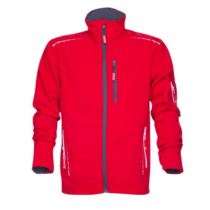 Jacheta de lucru softshell impermeabila VISION - rosu [1]