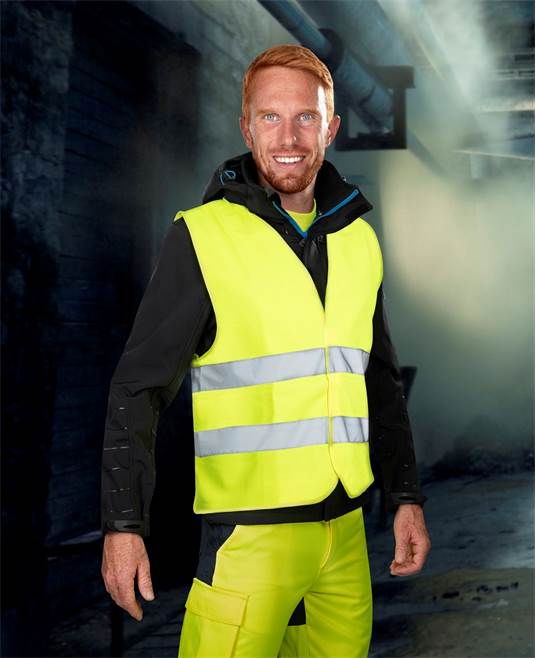 Vesta reflectorizanta ALEX - galben [2]