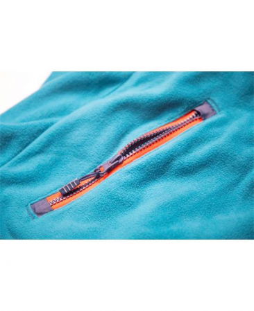 Fleece de lucru 4TECH - albastru petrol [2]