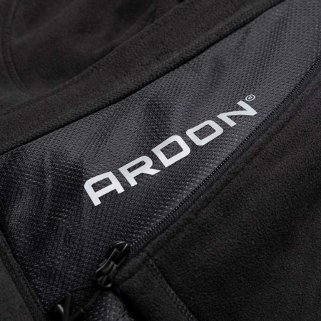 Fleece de lucru de iarna COMBO - negru [3]