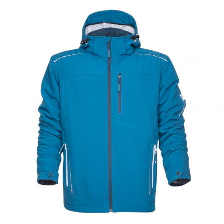 Iarna - Jacheta de lucru de iarna softshell VISION - albastru