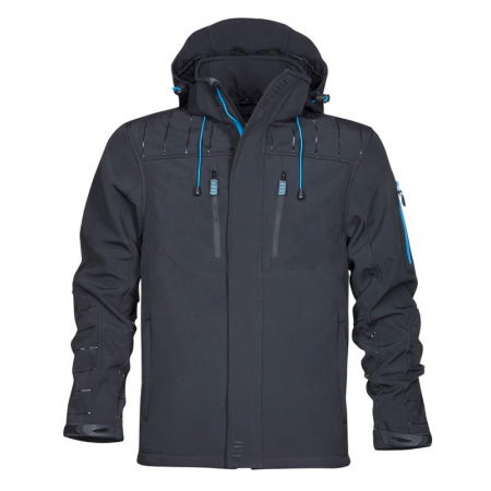 Iarna - Jacheta de lucru softshell 4TECH - negru