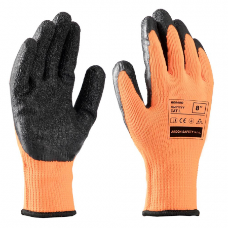 Manusi - Manusi de protectie de iarna,imersate in latex, Regard