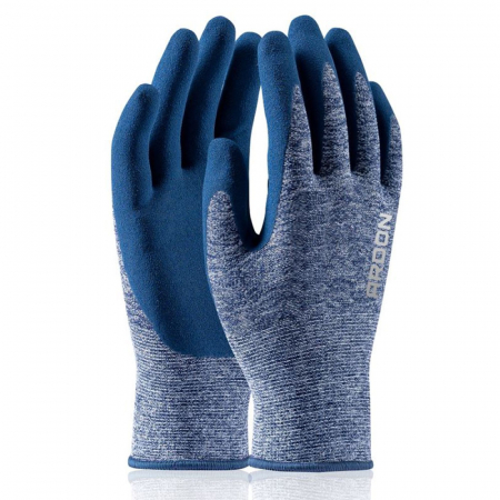Manusi - Manusi de protectie imersate in latex Nature Touch albastru