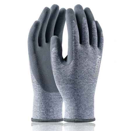 Manusi - Manusi de protectie imersate in latex Nature Touch gri