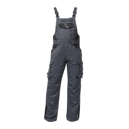 Iarna - Pantaloni de lucru de iarna cu pieptar VISION - gri inchis