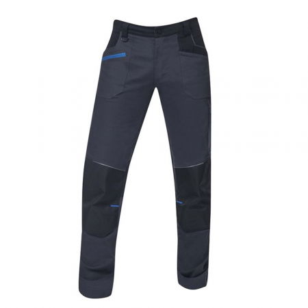 Uz general - Pantaloni de lucru in talie 4XSTRETCH - gri inchis