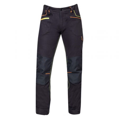 Uz general - Pantaloni de lucru in talie Creatron - neon/negru