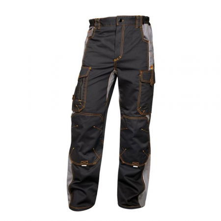 Uz general - Pantaloni de lucru in talie VISION - negru/gri