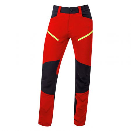 Impermeabila - Pantaloni softshell barbati CITYCONIC - rosu