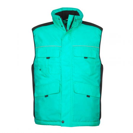 Iarna - Vesta de lucru de iarna SWEN - verde/negru