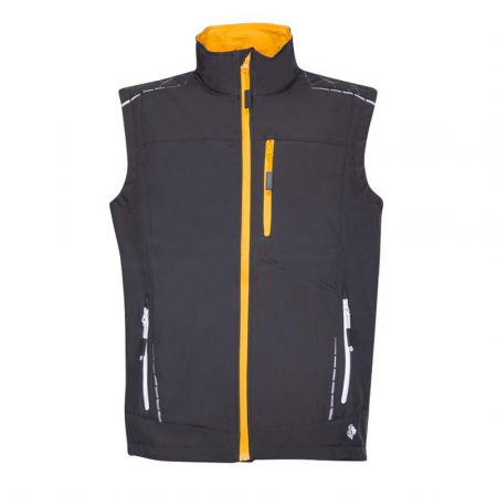 Impermeabila - Vesta de lucru softshell VISION - negru