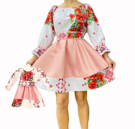 Момичета - Рокля с изискан дизайн Maci 3