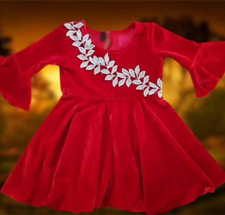 Момичета - Rochita din catifea eleganta Cleopatra