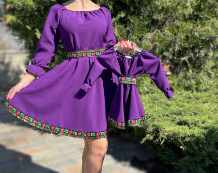 Момичета - Стилна рокля Андреа