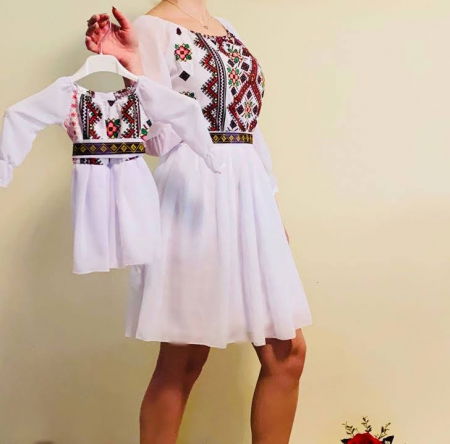 Момичета - Стилна рокля Magduta