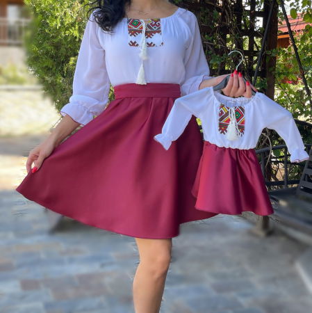 Момичета - Стилна рокля Vladuta