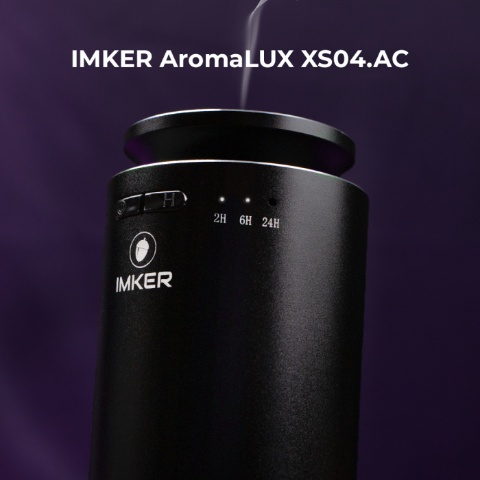 Aparat de odorizare/difuzor profesional de parfum pentru masina/casa IMKER AromaLUX XS04.AC - cu acumulator (parfum inclus) [8]