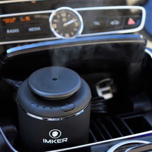 Aparat de odorizare profesional IMKER AromaLUX XS02.AC - cu acumulator (parfum inclus) odorizant auto, odorizant de camera, odorizant birou, difuzor aromaterapie [2]
