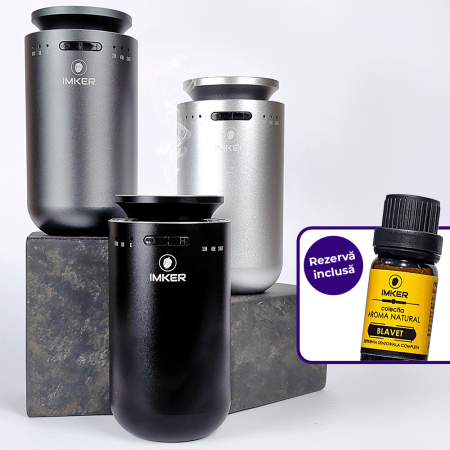 Aparat de odorizare/difuzor profesional de parfum pentru masina/casa IMKER AromaLUX XS04.AC - cu acumulator (parfum inclus) [2]