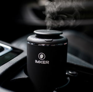 Professional car perfume diffuser - Aparat de odorizare profesional IMKER AromaLUX XS02.AC - cu acumulator (parfum inclus) odorizant auto, odorizant de camera, odorizant birou, difuzor aromaterapie