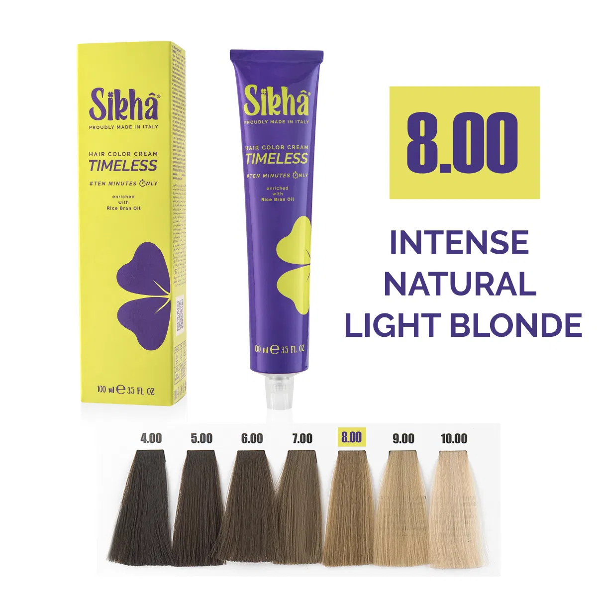 Vopsea nuante Naturale Intense/Intense Naturals - vopsea de par permanenta profesionala nuanta blond deschis intens natural intens