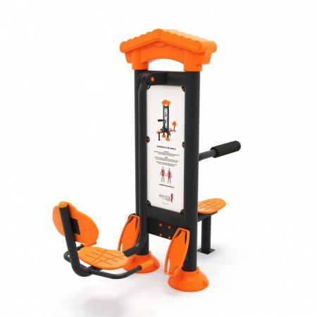 Echipamente sport EXTERIOR - Echipament fitness exterior cu panou informativ 26FT