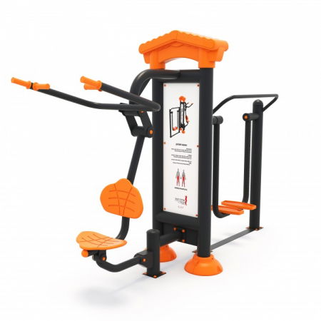 Echipamente sport EXTERIOR - Echipament fitness exterior cu panou 27FT