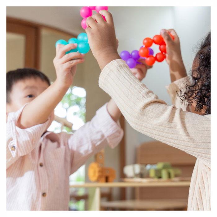 BendiBeads Rainbow, margele flexibile, Guidecraft [4]