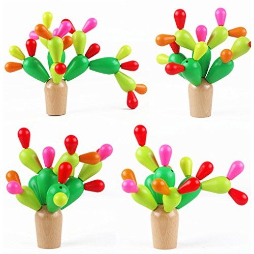 Cactusul - Joc din lemn de construcţie şi echilibru [2]