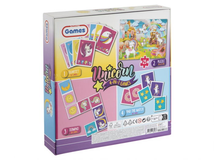 Colectie jocuri cu unicorni, 4 in 1 - Unicorni magici [2]