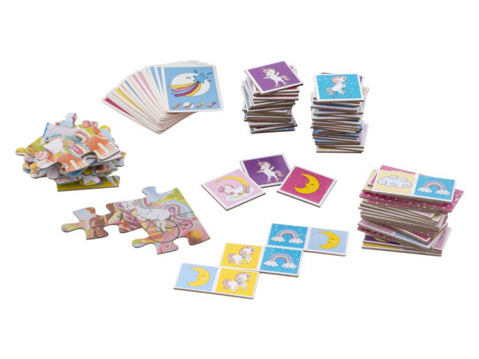 Colectie jocuri cu unicorni, 4 in 1 - Unicorni magici [4]