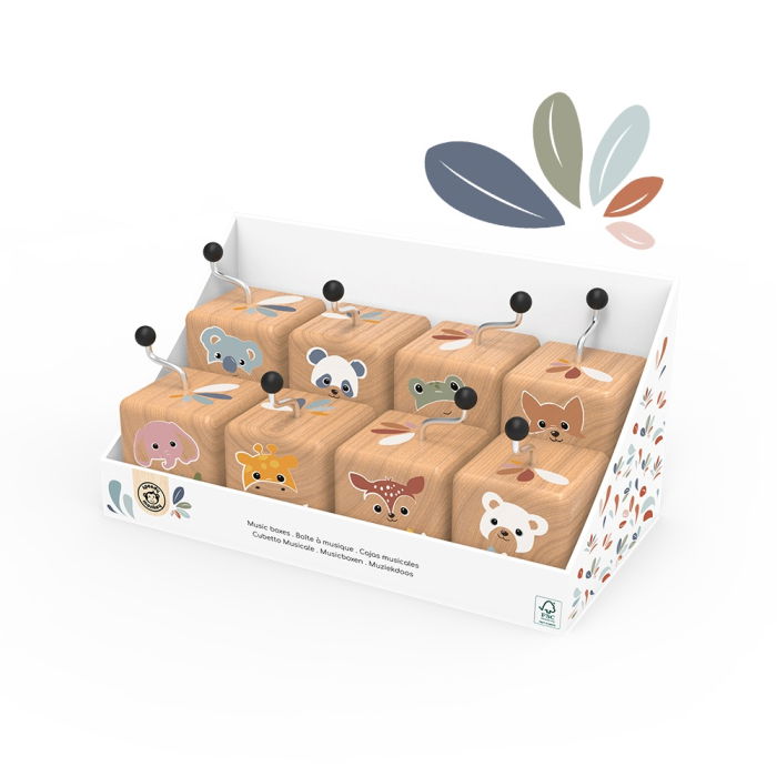 Cutiuta muzicala din lemn, Speedy Monkey [5]