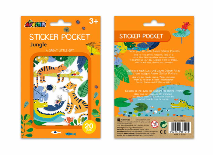 Set cu abtibilduri - Jungla [4]