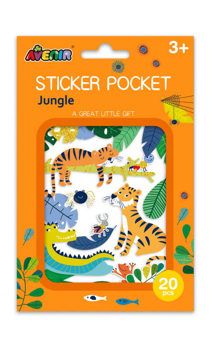 Set cu abtibilduri - Jungla [1]