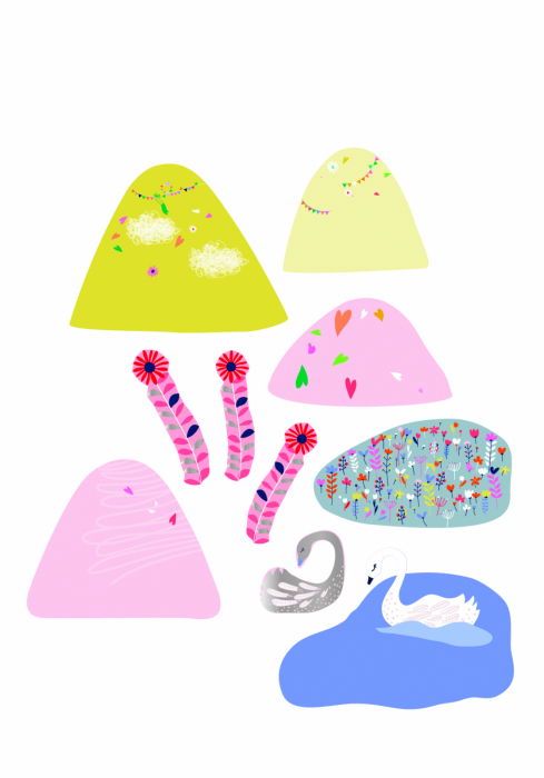 Set cu abtibilduri - Unicorni [3]